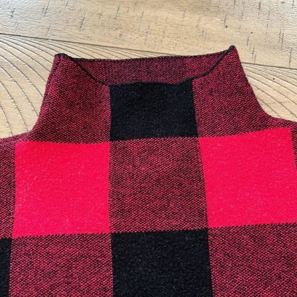 🌴 Tommy Bahama 🇧🇸 Mock 🐢Neck Sweater Buffalo🦬 Scotland🏴󠁧󠁢󠁳󠁣󠁴󠁿 Plaid